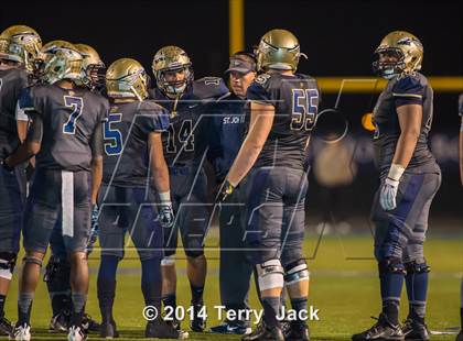 Thumbnail 1 in St. John Bosco vs. Long Beach Poly photogallery.