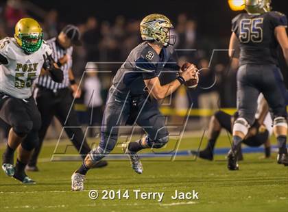 Thumbnail 2 in St. John Bosco vs. Long Beach Poly photogallery.