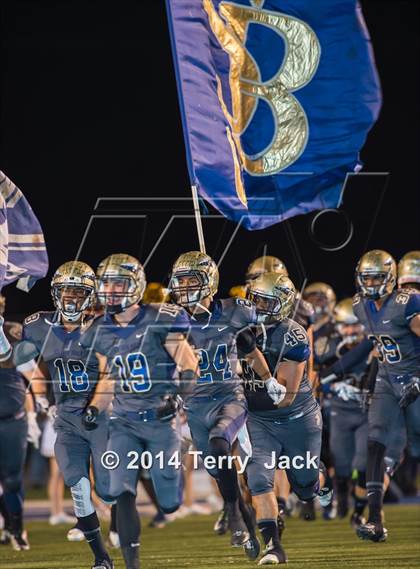 Thumbnail 1 in St. John Bosco vs. Long Beach Poly photogallery.