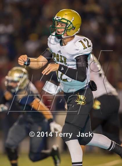 Thumbnail 2 in St. John Bosco vs. Long Beach Poly photogallery.