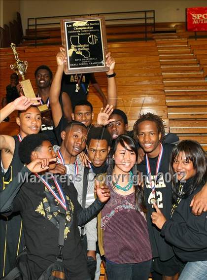 Thumbnail 2 in Animo South Los Angeles vs. View Park (CIF LA City Section Final) photogallery.
