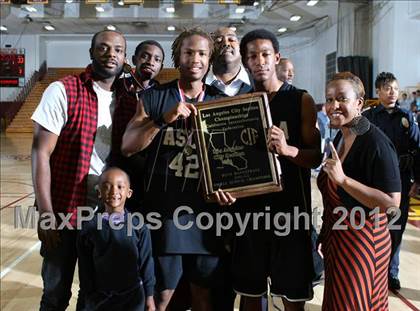 Thumbnail 3 in Animo South Los Angeles vs. View Park (CIF LA City Section Final) photogallery.