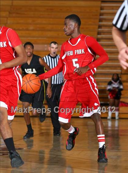 Thumbnail 2 in Animo South Los Angeles vs. View Park (CIF LA City Section Final) photogallery.