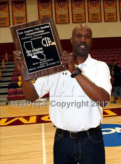 Thumbnail 2 in Animo South Los Angeles vs. View Park (CIF LA City Section Final) photogallery.