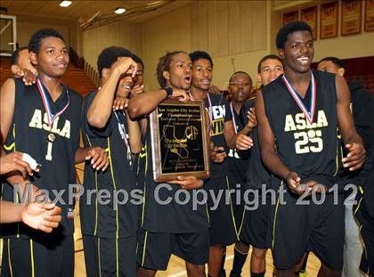 Thumbnail 2 in Animo South Los Angeles vs. View Park (CIF LA City Section Final) photogallery.