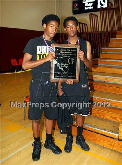 Thumbnail 2 in Animo South Los Angeles vs. View Park (CIF LA City Section Final) photogallery.