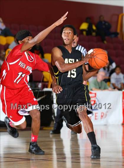 Thumbnail 2 in Animo South Los Angeles vs. View Park (CIF LA City Section Final) photogallery.