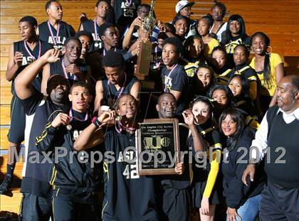 Thumbnail 1 in Animo South Los Angeles vs. View Park (CIF LA City Section Final) photogallery.