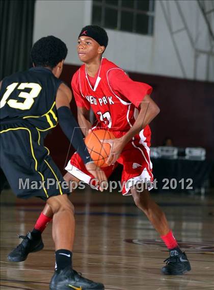 Thumbnail 2 in Animo South Los Angeles vs. View Park (CIF LA City Section Final) photogallery.