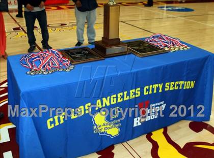 Thumbnail 2 in Animo South Los Angeles vs. View Park (CIF LA City Section Final) photogallery.