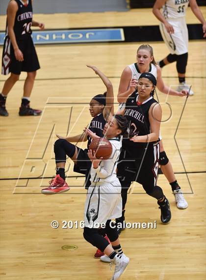Thumbnail 3 in Churchill vs Reagan [Ronald] (Blossom Athletic Center) photogallery.