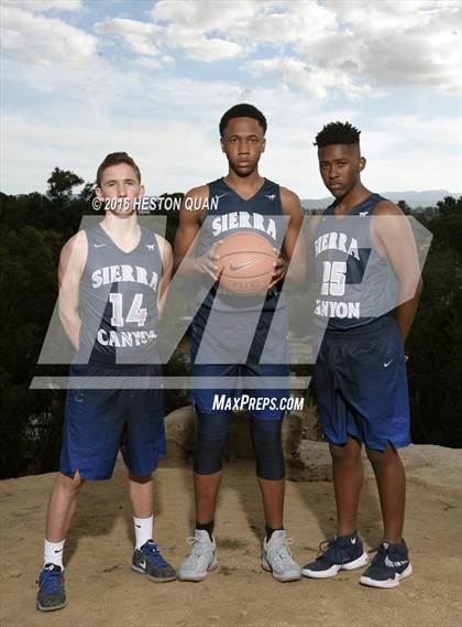 Thumbnail 1 in Sierra Canyon (Preseason Photo Shoot)  photogallery.