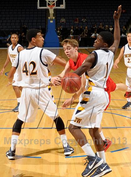 Thumbnail 2 in JW North vs. Redondo Union (CIF SoCal Regional D2 Final) photogallery.