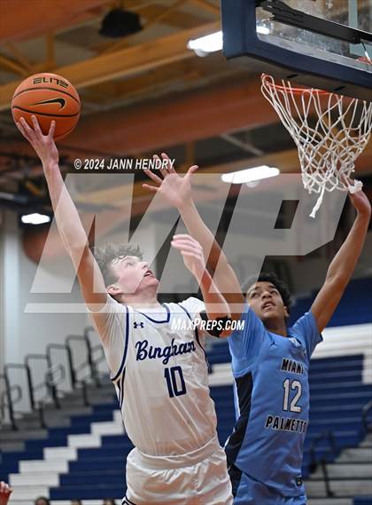 Thumbnail 1 in Palmetto vs. Bingham (Tarkanian Classic) photogallery.