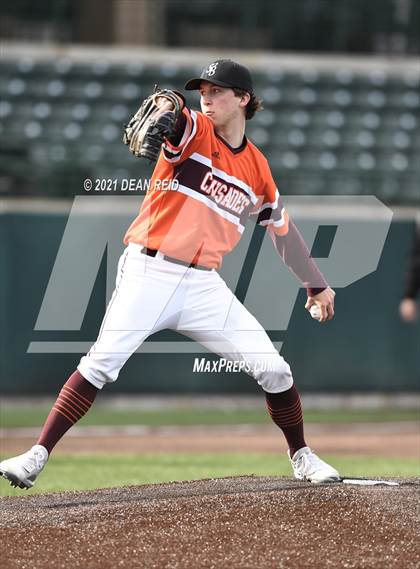 Thumbnail 3 in Brother Rice vs. Marian Catholic photogallery.