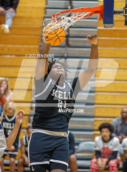 Thumbnail 2 in Mount Vernon vs Kell (Hawks-Naismith Holiday Classic) photogallery.