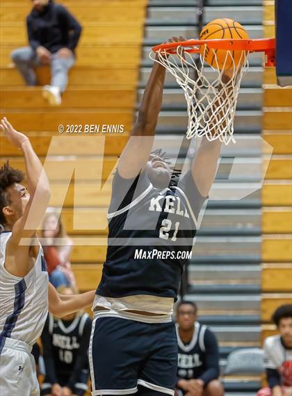 Thumbnail 2 in Mount Vernon vs Kell (Hawks-Naismith Holiday Classic) photogallery.