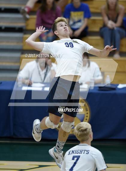 Thumbnail 2 in Clovis vs. Notre Dame (SO) (CIF SoCal Regional D2 Final) photogallery.