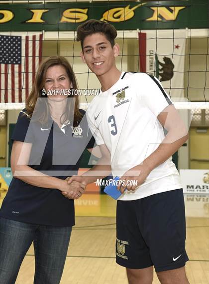 Thumbnail 2 in Clovis vs. Notre Dame (SO) (CIF SoCal Regional D2 Final) photogallery.