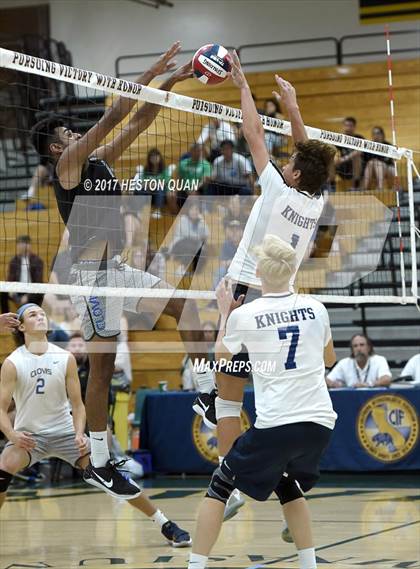 Thumbnail 3 in Clovis vs. Notre Dame (SO) (CIF SoCal Regional D2 Final) photogallery.