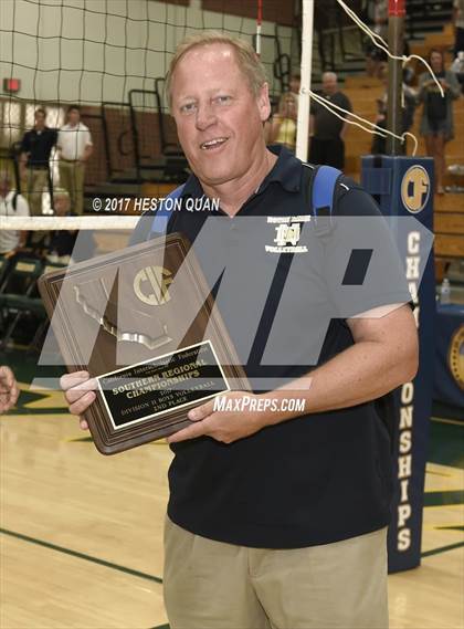 Thumbnail 3 in Clovis vs. Notre Dame (SO) (CIF SoCal Regional D2 Final) photogallery.