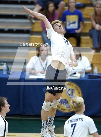 Thumbnail 3 in Clovis vs. Notre Dame (SO) (CIF SoCal Regional D2 Final) photogallery.