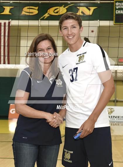 Thumbnail 1 in Clovis vs. Notre Dame (SO) (CIF SoCal Regional D2 Final) photogallery.