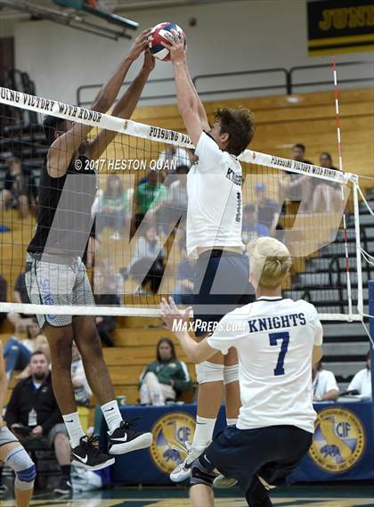 Thumbnail 2 in Clovis vs. Notre Dame (SO) (CIF SoCal Regional D2 Final) photogallery.