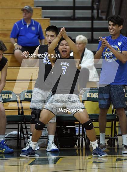 Thumbnail 3 in Clovis vs. Notre Dame (SO) (CIF SoCal Regional D2 Final) photogallery.
