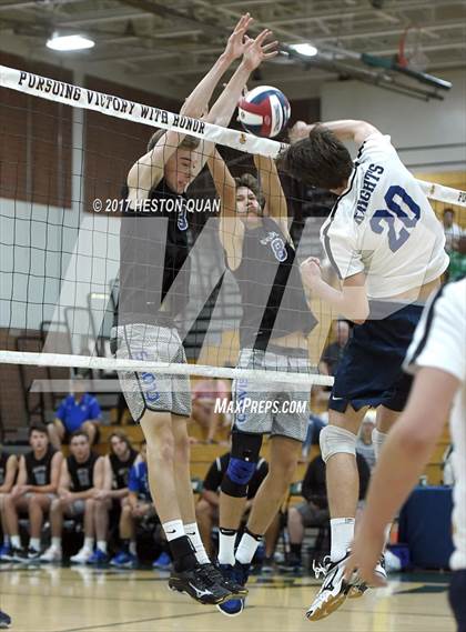 Thumbnail 2 in Clovis vs. Notre Dame (SO) (CIF SoCal Regional D2 Final) photogallery.