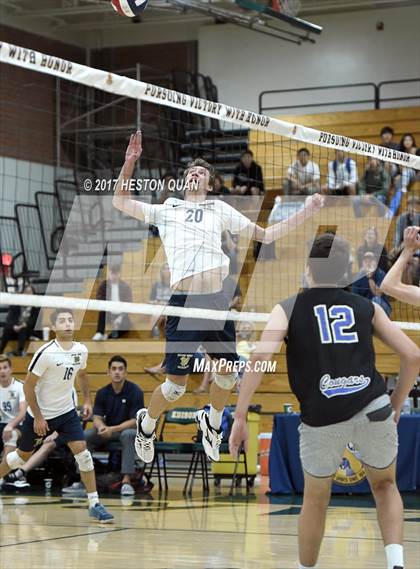 Thumbnail 2 in Clovis vs. Notre Dame (SO) (CIF SoCal Regional D2 Final) photogallery.