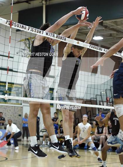 Thumbnail 2 in Clovis vs. Notre Dame (SO) (CIF SoCal Regional D2 Final) photogallery.