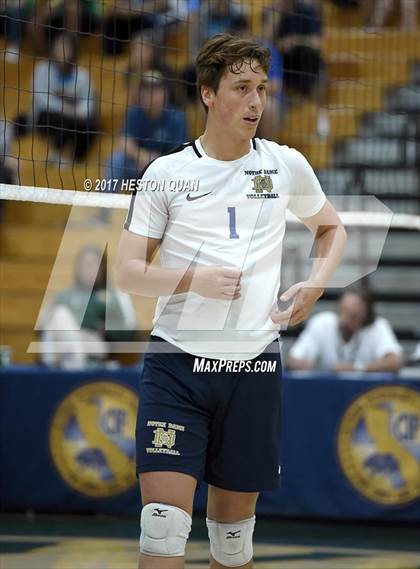 Thumbnail 3 in Clovis vs. Notre Dame (SO) (CIF SoCal Regional D2 Final) photogallery.