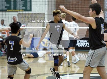 Thumbnail 3 in Clovis vs. Notre Dame (SO) (CIF SoCal Regional D2 Final) photogallery.