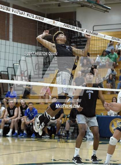 Thumbnail 3 in Clovis vs. Notre Dame (SO) (CIF SoCal Regional D2 Final) photogallery.