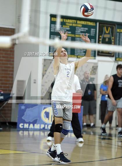 Thumbnail 3 in Clovis vs. Notre Dame (SO) (CIF SoCal Regional D2 Final) photogallery.