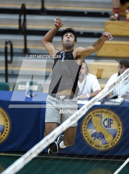 Thumbnail 2 in Clovis vs. Notre Dame (SO) (CIF SoCal Regional D2 Final) photogallery.