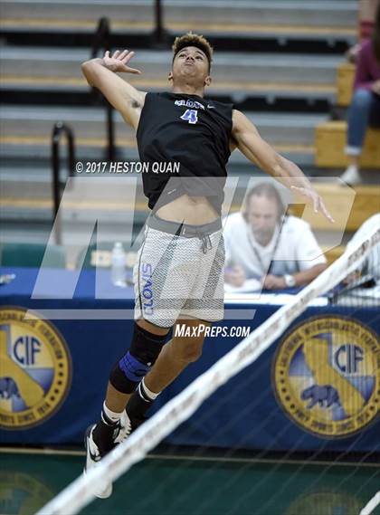 Thumbnail 2 in Clovis vs. Notre Dame (SO) (CIF SoCal Regional D2 Final) photogallery.
