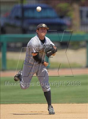 Thumbnail 2 in Buhach Colony vs. Jesuit (CIF SJS D1 Final - Game 3) photogallery.