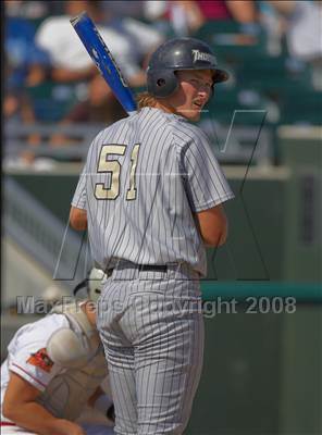 Thumbnail 2 in Buhach Colony vs. Jesuit (CIF SJS D1 Final - Game 3) photogallery.