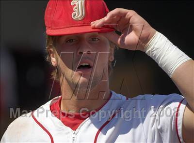 Thumbnail 2 in Buhach Colony vs. Jesuit (CIF SJS D1 Final - Game 3) photogallery.