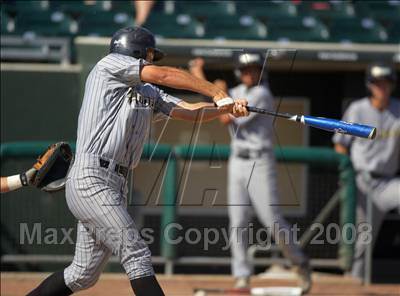 Thumbnail 3 in Buhach Colony vs. Jesuit (CIF SJS D1 Final - Game 3) photogallery.