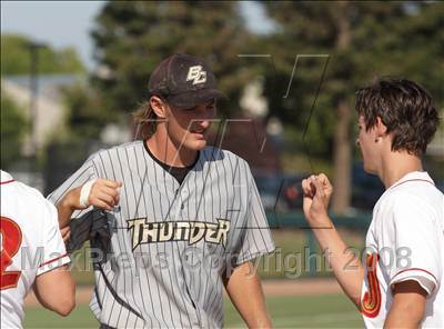 Thumbnail 2 in Buhach Colony vs. Jesuit (CIF SJS D1 Final - Game 3) photogallery.