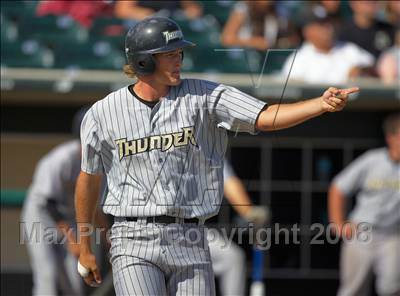 Thumbnail 2 in Buhach Colony vs. Jesuit (CIF SJS D1 Final - Game 3) photogallery.
