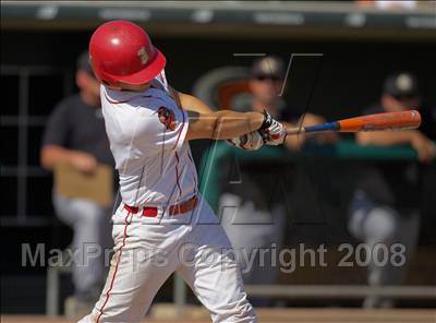 Thumbnail 3 in Buhach Colony vs. Jesuit (CIF SJS D1 Final - Game 3) photogallery.