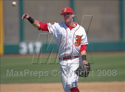 Thumbnail 3 in Buhach Colony vs. Jesuit (CIF SJS D1 Final - Game 3) photogallery.