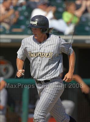 Thumbnail 2 in Buhach Colony vs. Jesuit (CIF SJS D1 Final - Game 3) photogallery.