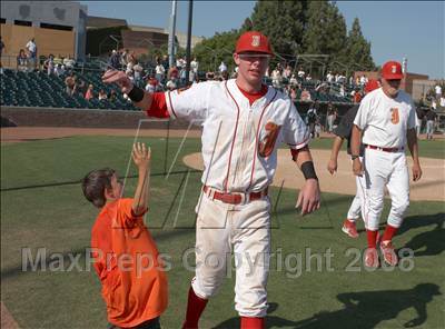 Thumbnail 2 in Buhach Colony vs. Jesuit (CIF SJS D1 Final - Game 3) photogallery.