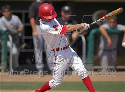 Thumbnail 2 in Buhach Colony vs. Jesuit (CIF SJS D1 Final - Game 3) photogallery.