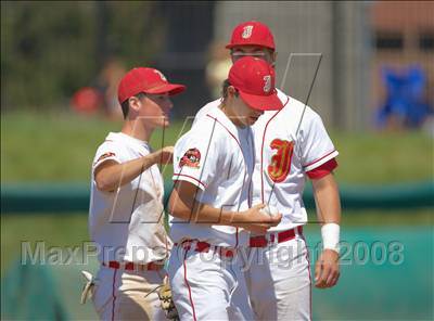 Thumbnail 1 in Buhach Colony vs. Jesuit (CIF SJS D1 Final - Game 3) photogallery.